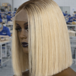 2×6 Closure Wig – Ombre Blonde