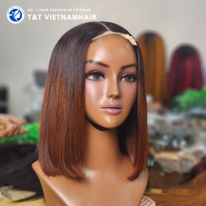 Ombre Brown 2x6 Closure Bob Wig