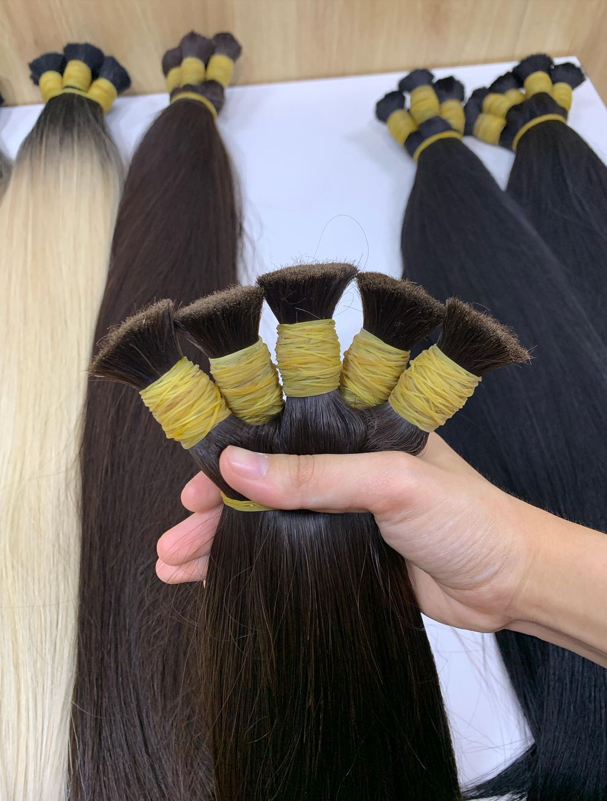 Natural Vietnamese Bulk Hair