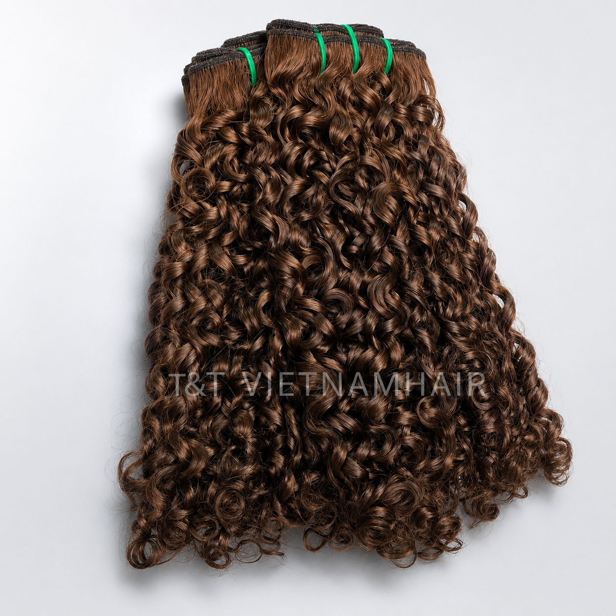 Pixie Curl Hair Bundle – Brown | Virgin Super Double Drawn Vietnamese Hair