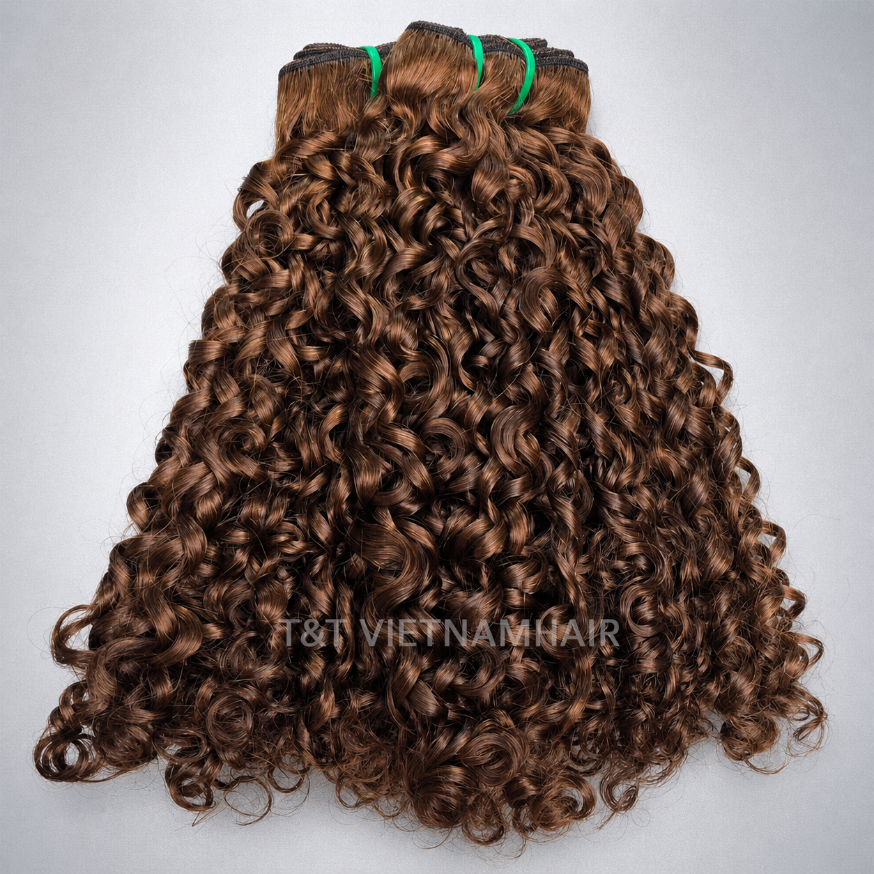 Pixie Curl Hair Bundle – Brown | Virgin Super Double Drawn Vietnamese Hair