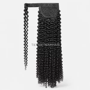 Deep Curly Vietnamese Wrap Ponytail by T&T VIETNAMHAIR
