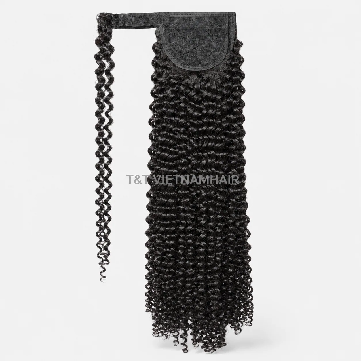 Deep Curly Vietnamese Wrap Ponytail by T&T VIETNAMHAIR