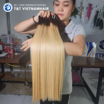 Ombre Honey Blonde Bone Straight Hair Bundles – 100g Virgin Hair SDD
