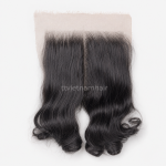 6×6 Natural Black Bouncy Curl Lace Closure